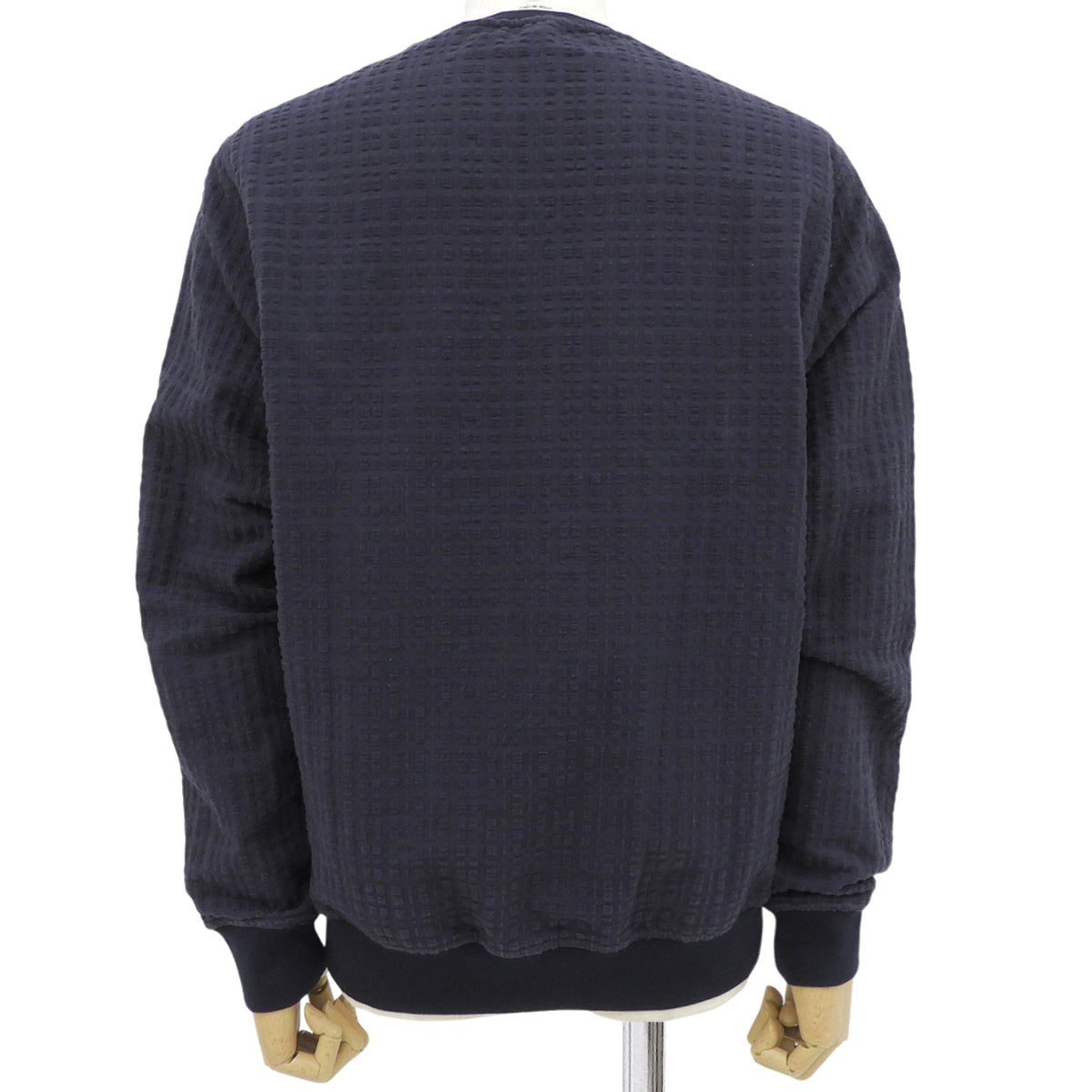 Crew Neck Sweatshirt 2020 M Cotton Navy
