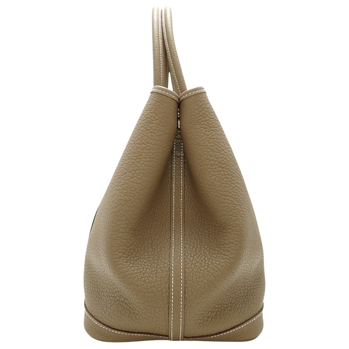Garden Party PM Negonda Paladiée 银扣 Etoupe/Etoupe 银色金属件 □R刻印