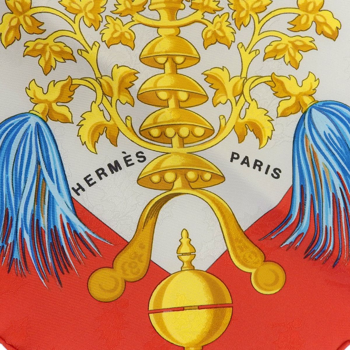 Plumes et Grelots 羽飾りと鈴 カレ90 シルク