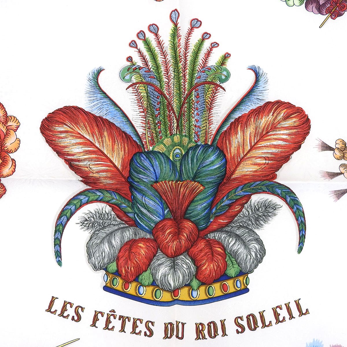 LES FETES DU ROI SOLEIL The Sun King's Celebrations Carre 90 Silk
