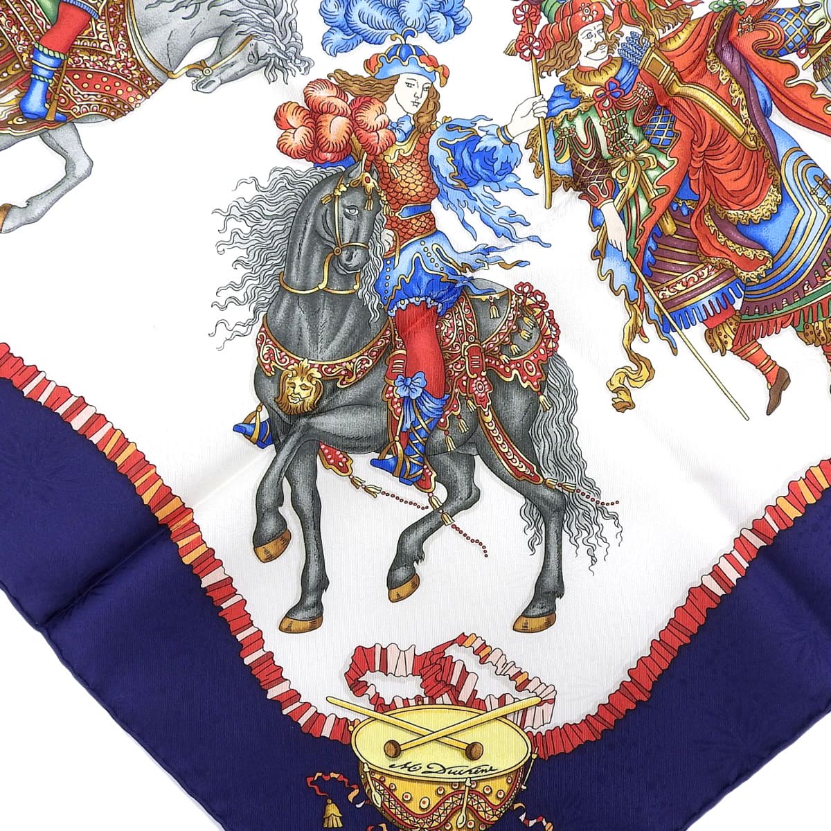 LES FETES DU ROI SOLEIL The Sun King's Celebrations Carre 90 Silk
