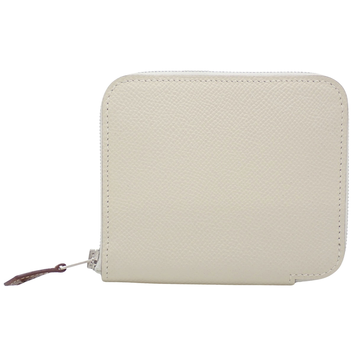 Azap Silk'in Compact Epsom 小牛皮 Gris Clair 银色金属件 A刻印