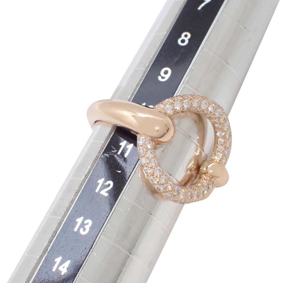 フィレドール ダイヤ リング ダイヤモンド D0.43 ピンクゴールド K18PG 51 5.8g