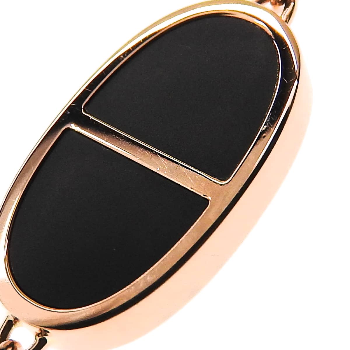 Chaine d'Ancre Verso Bracelet Pink Gold K18PG Ceramic CE 6.6g