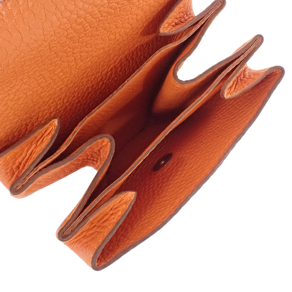 ル ソワ サンドゥーズ トゴ パラジウム金具 オレンジ シルバー金具 □J刻印
