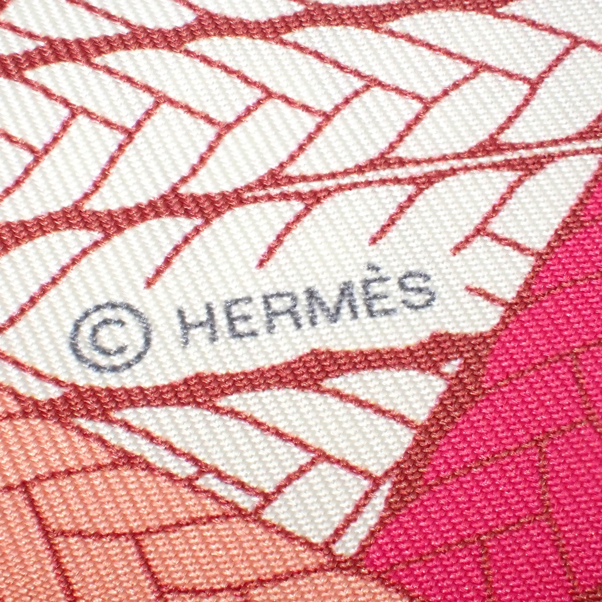 TRESSES H トレス H ツイリー シルク ローズヴィフ オレンジ ブラン