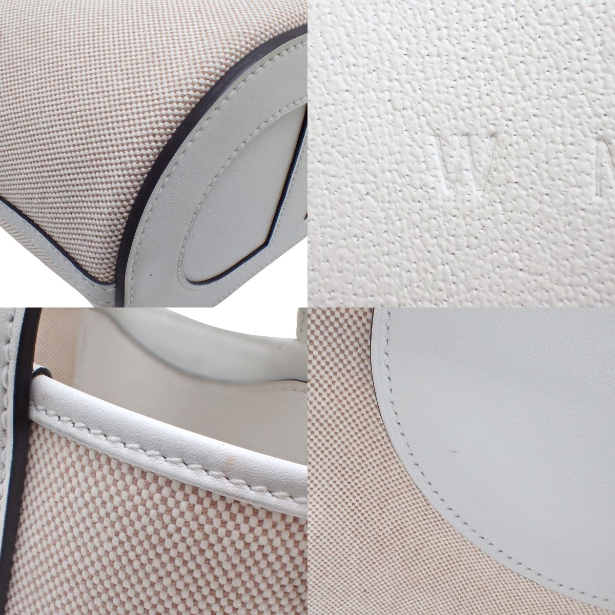 在途18 Twill H Swift 小牛皮 浅米色/新白色 W刻印