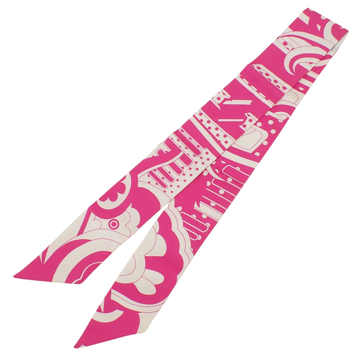 Faubourg Rainbow Twilly Rose Vif / White