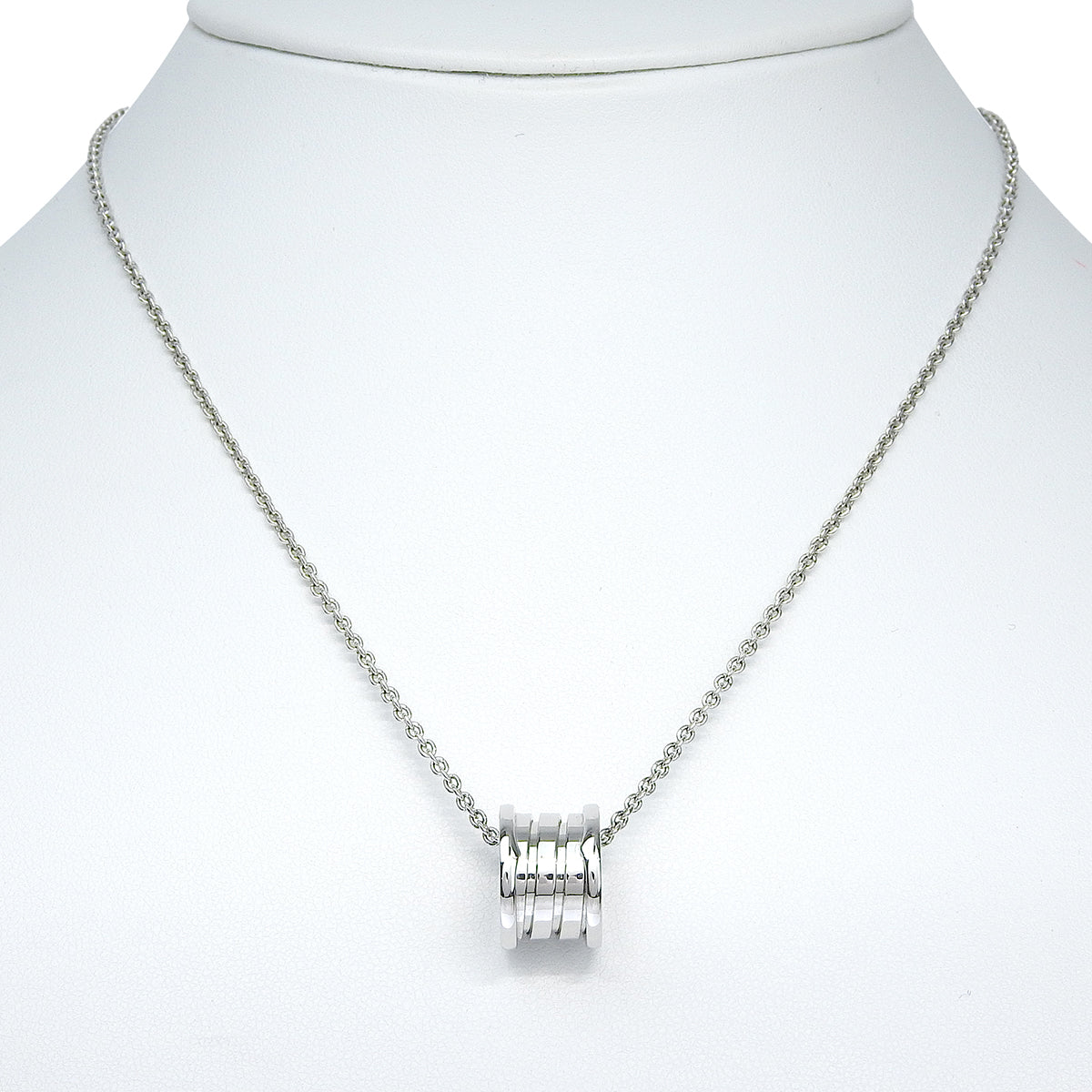 ビー・ゼロワン ネックレス ホワイトゴールド K18WG 12.1g