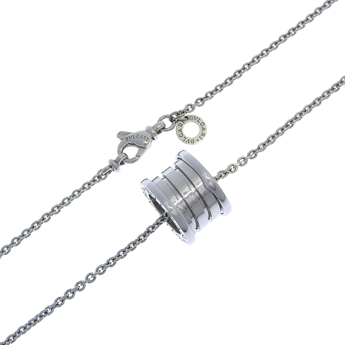 ビー・ゼロワン ネックレス ホワイトゴールド K18WG 12.1g