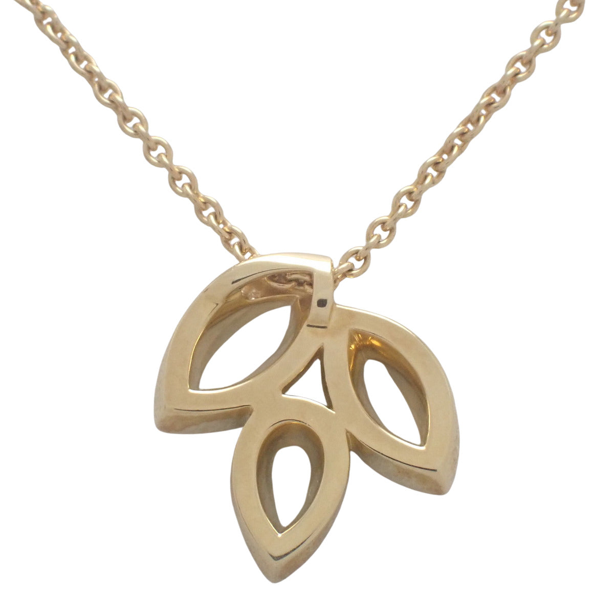Lily Cluster Mini Pendant, Diamond, K18YG, 4.4g