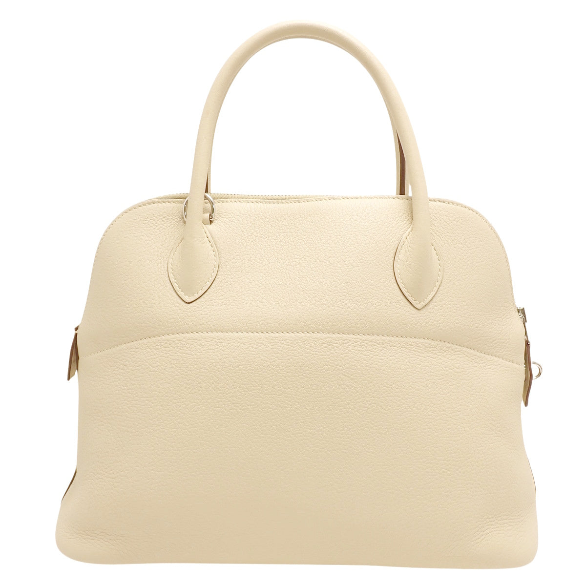 Bolide 31 Clemence Leather Parchemin Silver Hardware □L stamp