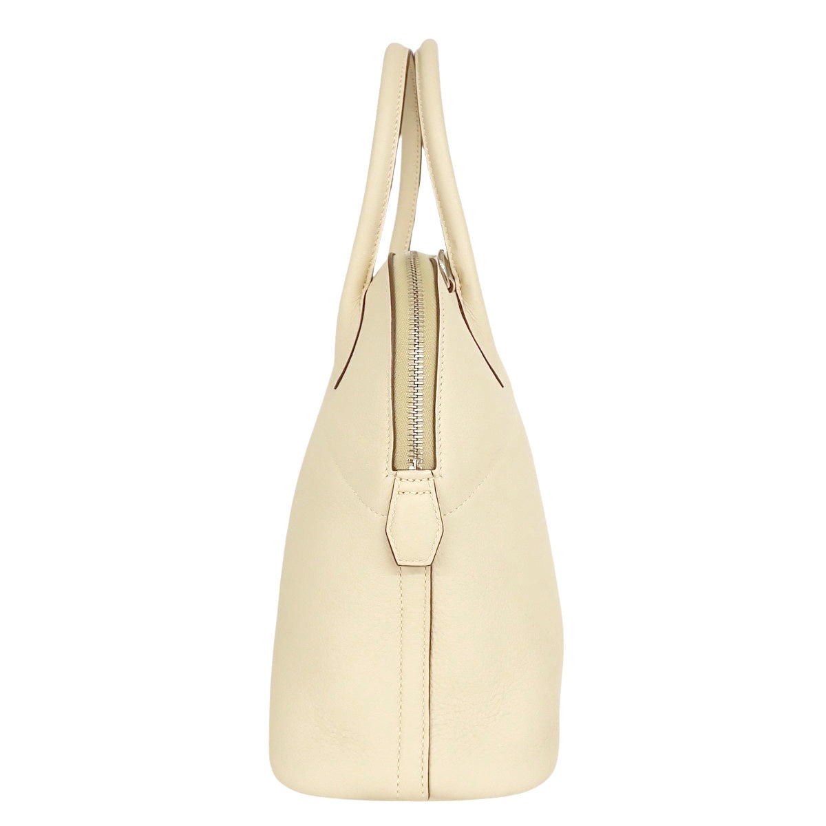 Bolide 31 Clemence Leather Parchemin Silver Hardware □L stamp