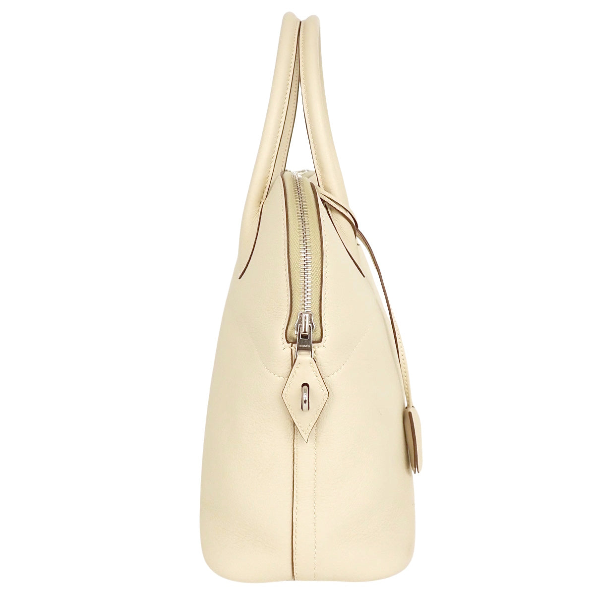 Bolide 31 Clemence Leather Parchemin Silver Hardware □L stamp
