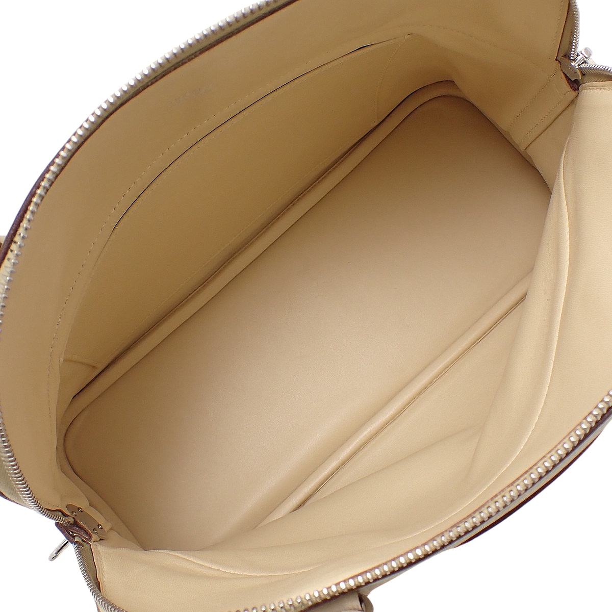 Bolide 31 Clemence Leather Parchemin Silver Hardware □L stamp