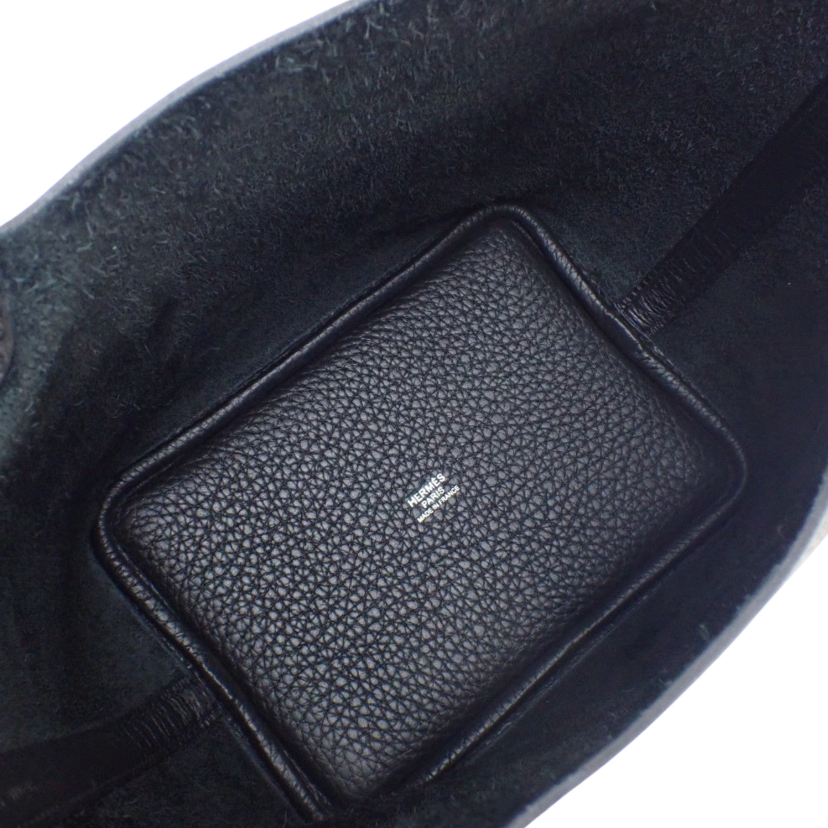 【未使用】ピコタンロックPM トリヨンモーリス ブラック シルバー金具 K刻印