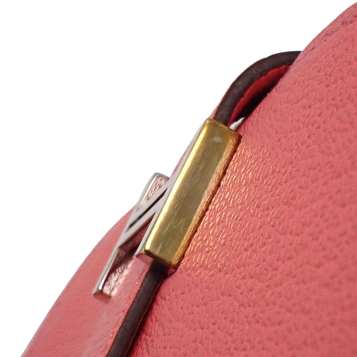 ベアン カードケース シェブルミゾル ローズリップスティック シルバー金具 B刻印
