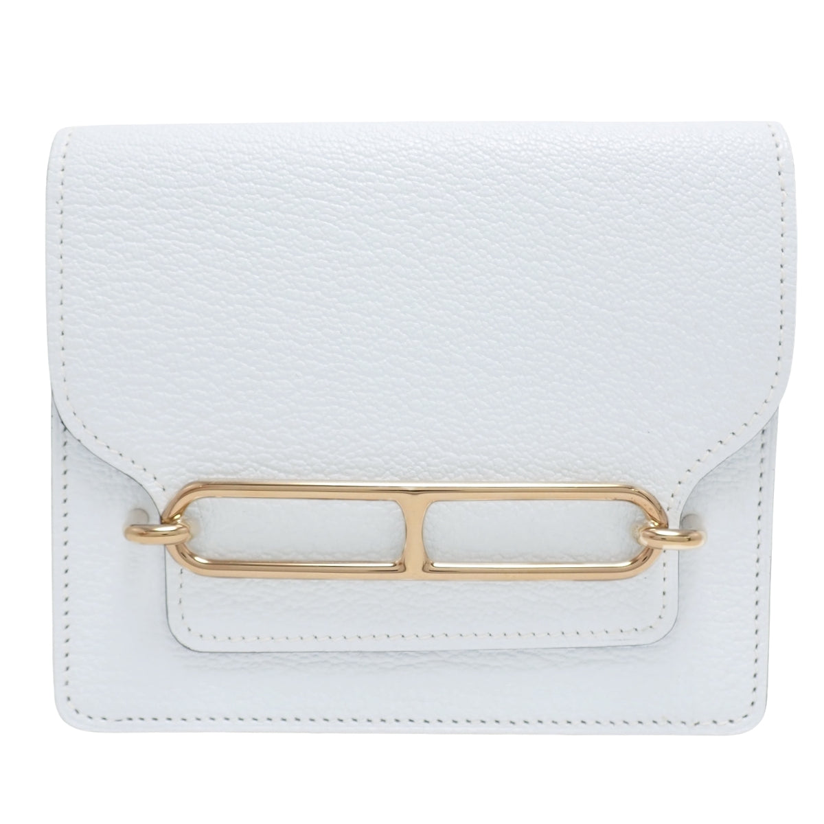 Lowris Lulislime Chevre Bleu Brume Gold Hardware Z stamp