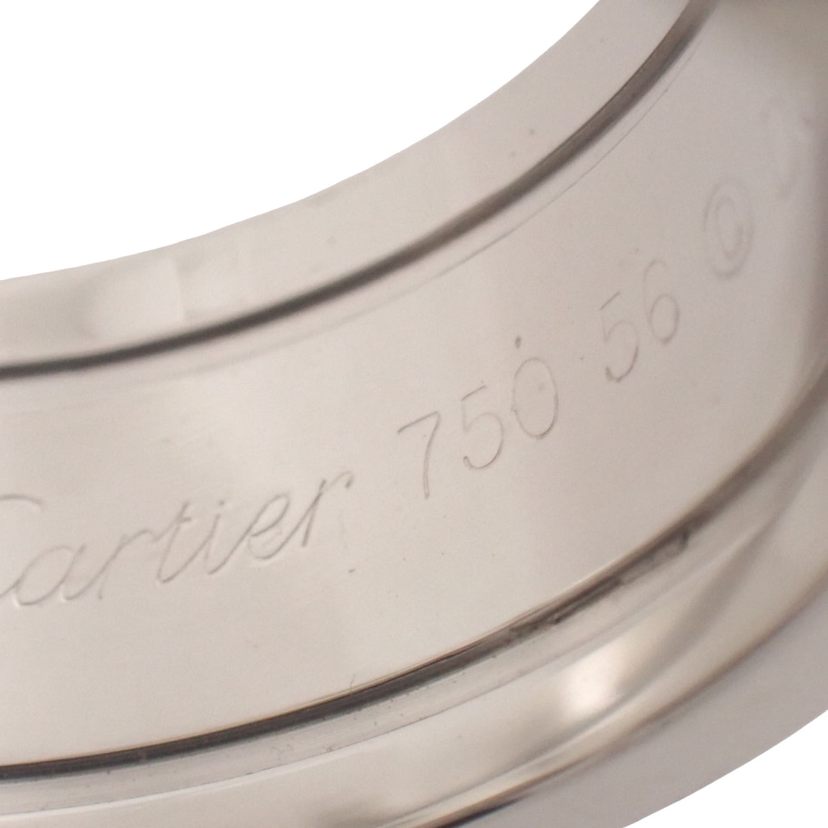 C2リング ラージ K18WG 56 13.5g