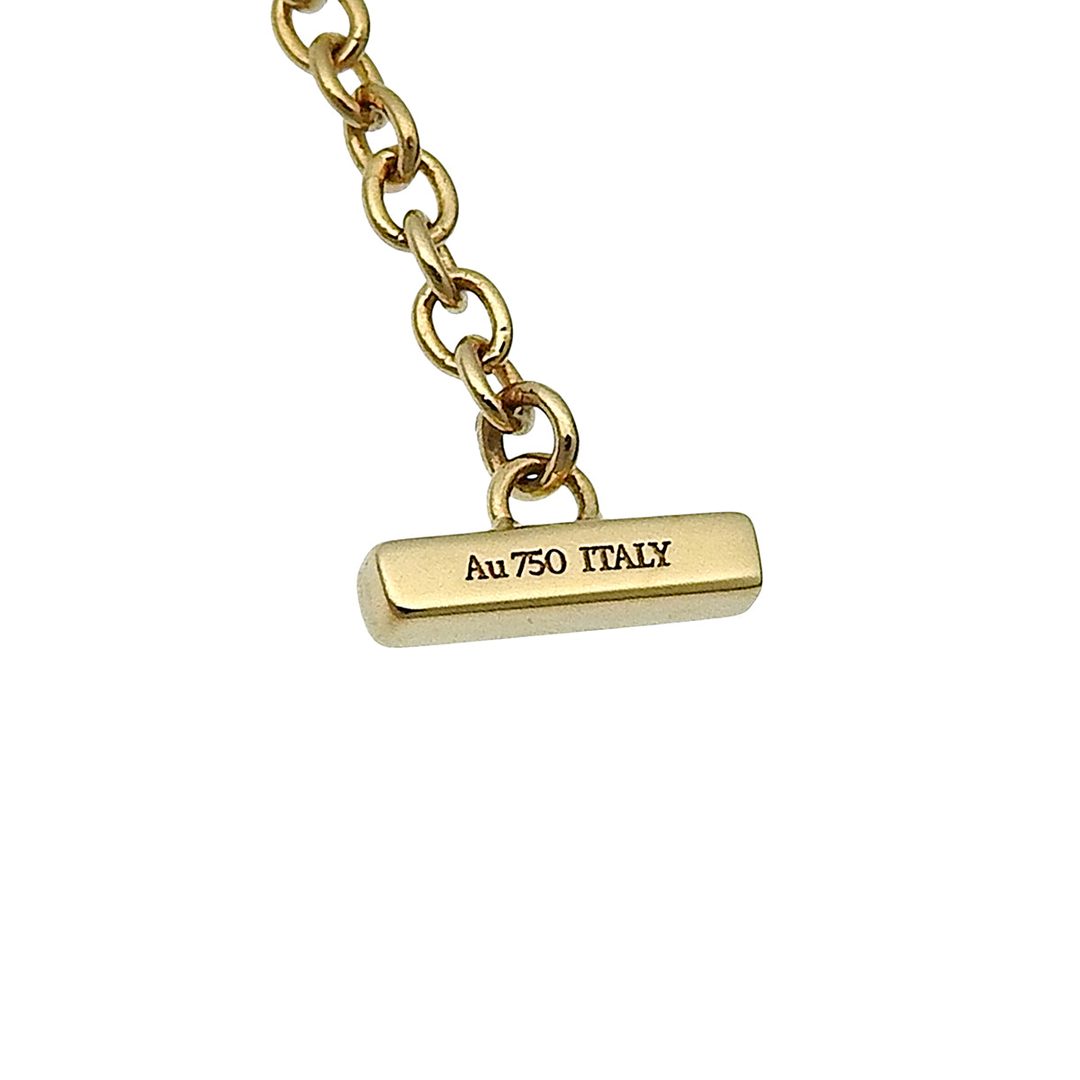 Smile Small Bracelet, Yellow Gold, K18YG, 2.3g