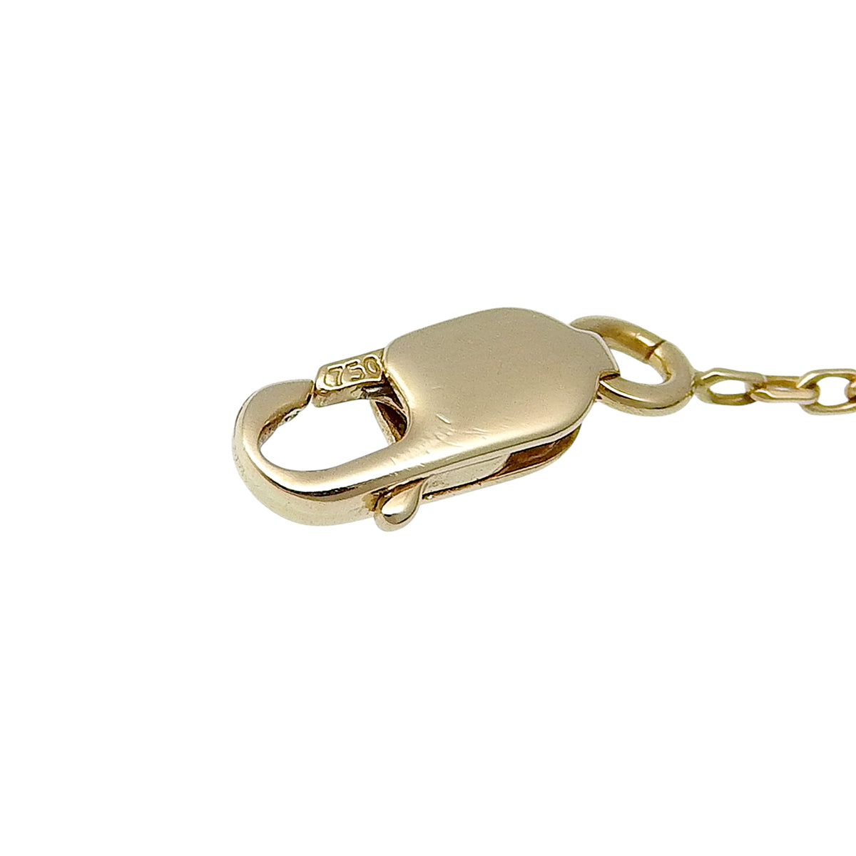 Sweet Alhambra bracelet, mother-of-pearl, yellow gold, 18K YG, 1.7g