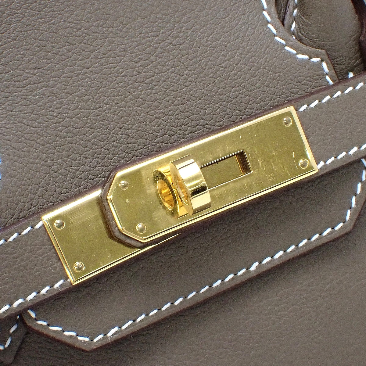 バーキンショルダーライト29 エバーカラー エトゥープ/エトープ ゴールド金具 K刻印