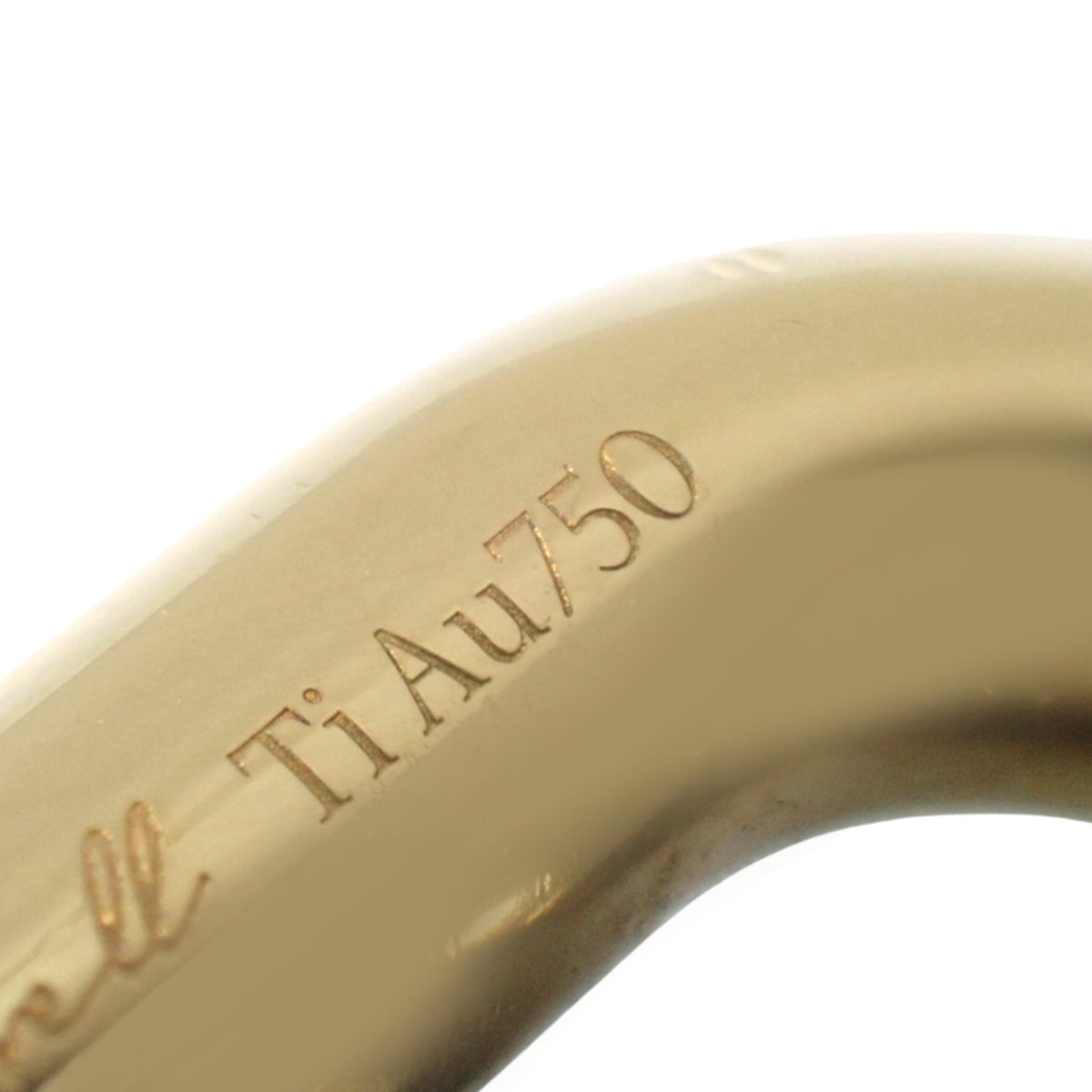 Titan Bracelet Diamond D0.48 Titanium TI Yellow Gold K18YG 55.1g