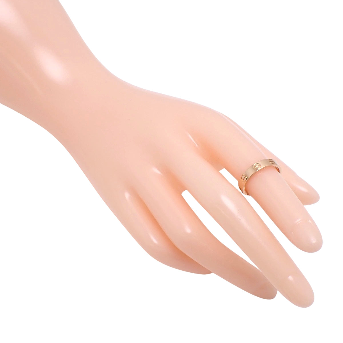 LOVE リング スモールモデル ピンクゴールド K18PG 50 3.0g