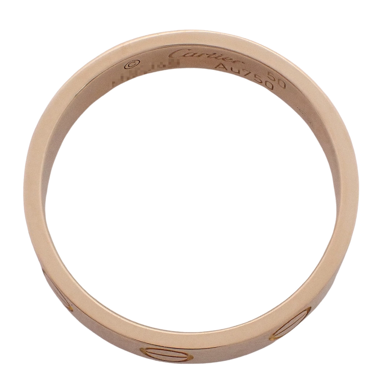 LOVE リング スモールモデル ピンクゴールド K18PG 50 3.0g