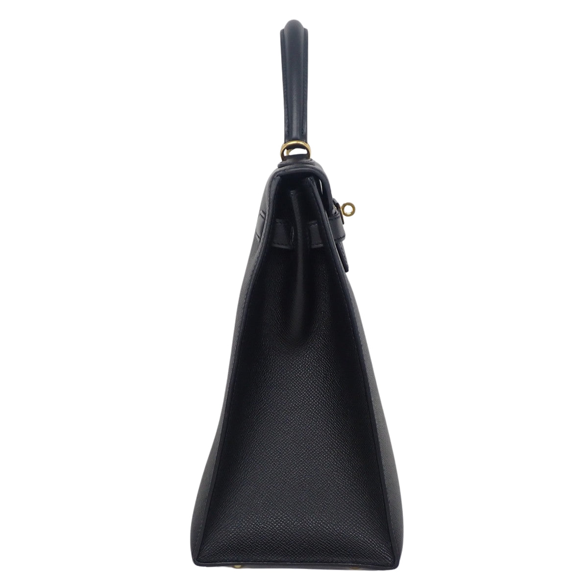 Kelly 35 (Sellier) Epsom leather Black Gold hardware □Q stamp