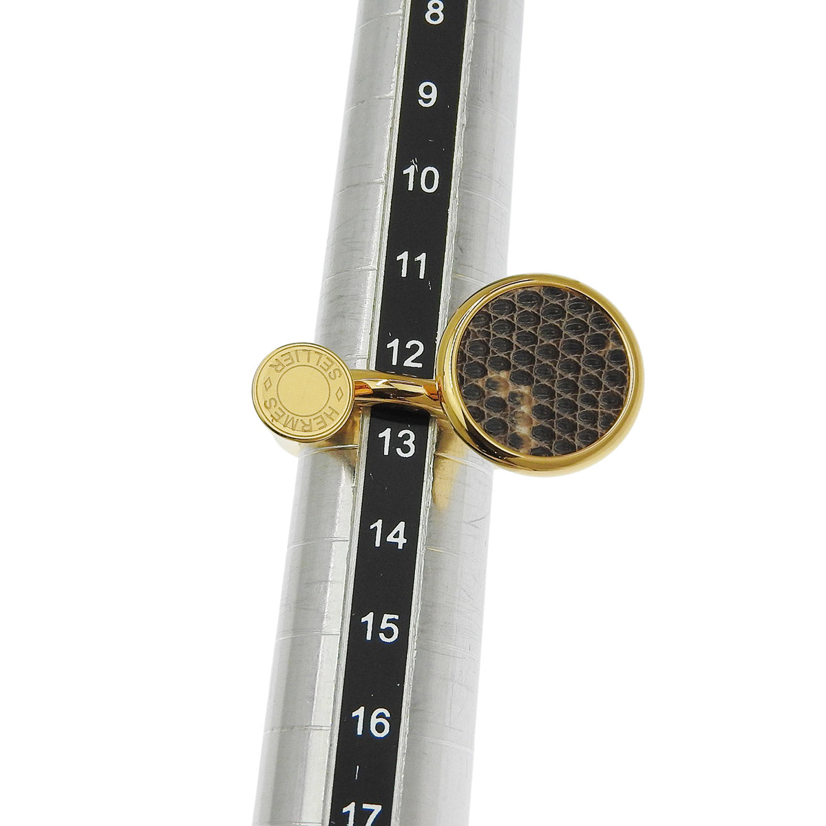 Cor H Ring Metal (GP) Lizard, Size 12.5 (52.5)