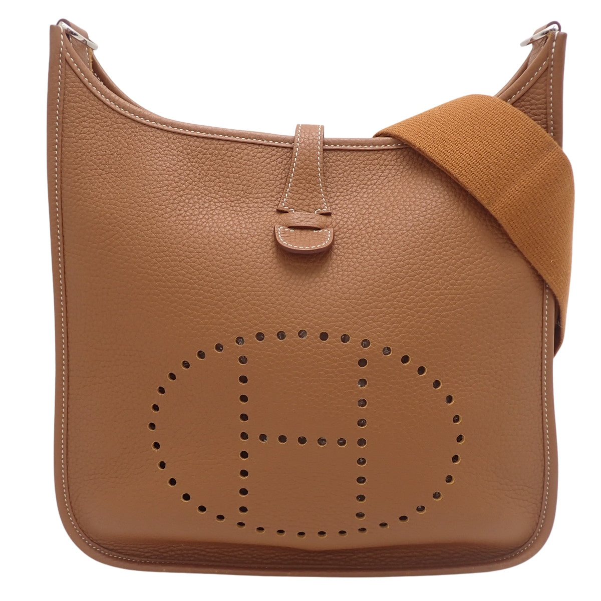 Evelyne 3PM Taurillon Clemence Gold Silver Hardware K stamp
