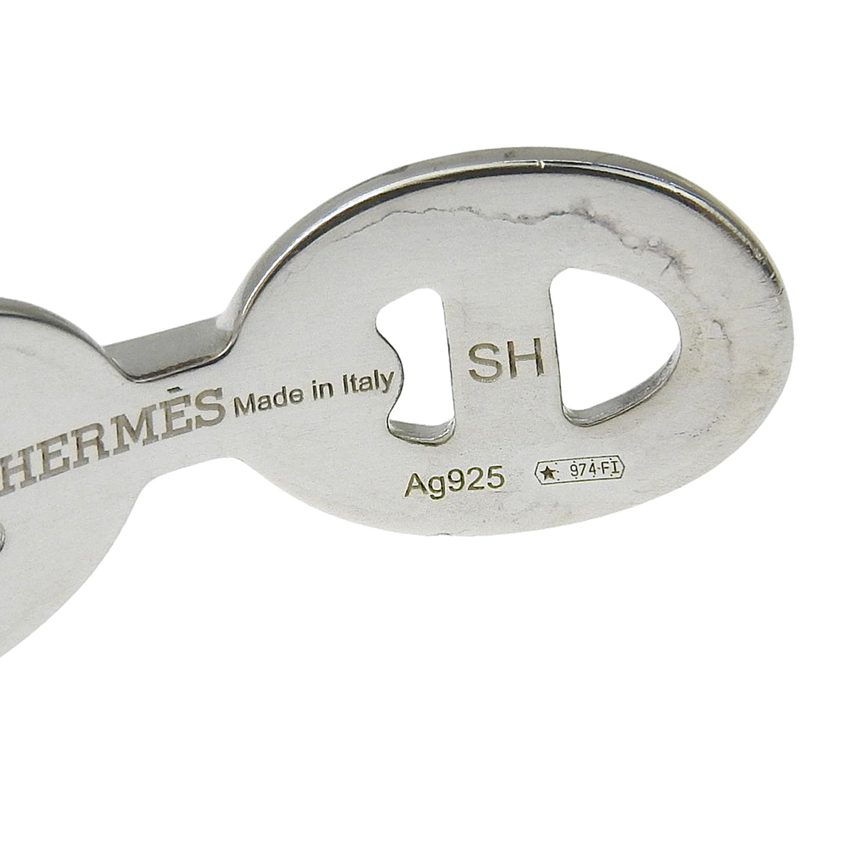 Chaine d'Ancre Enchainee Bangle Silver SV925 SH