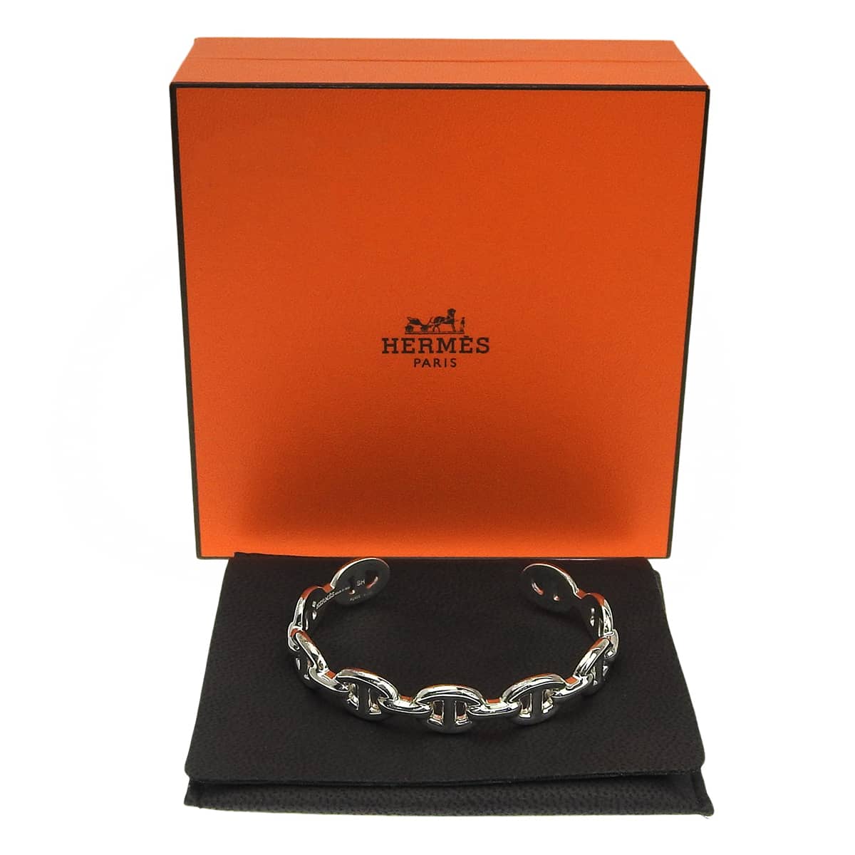 Chaine d'Ancre Enchainee Bangle Silver SV925 SH