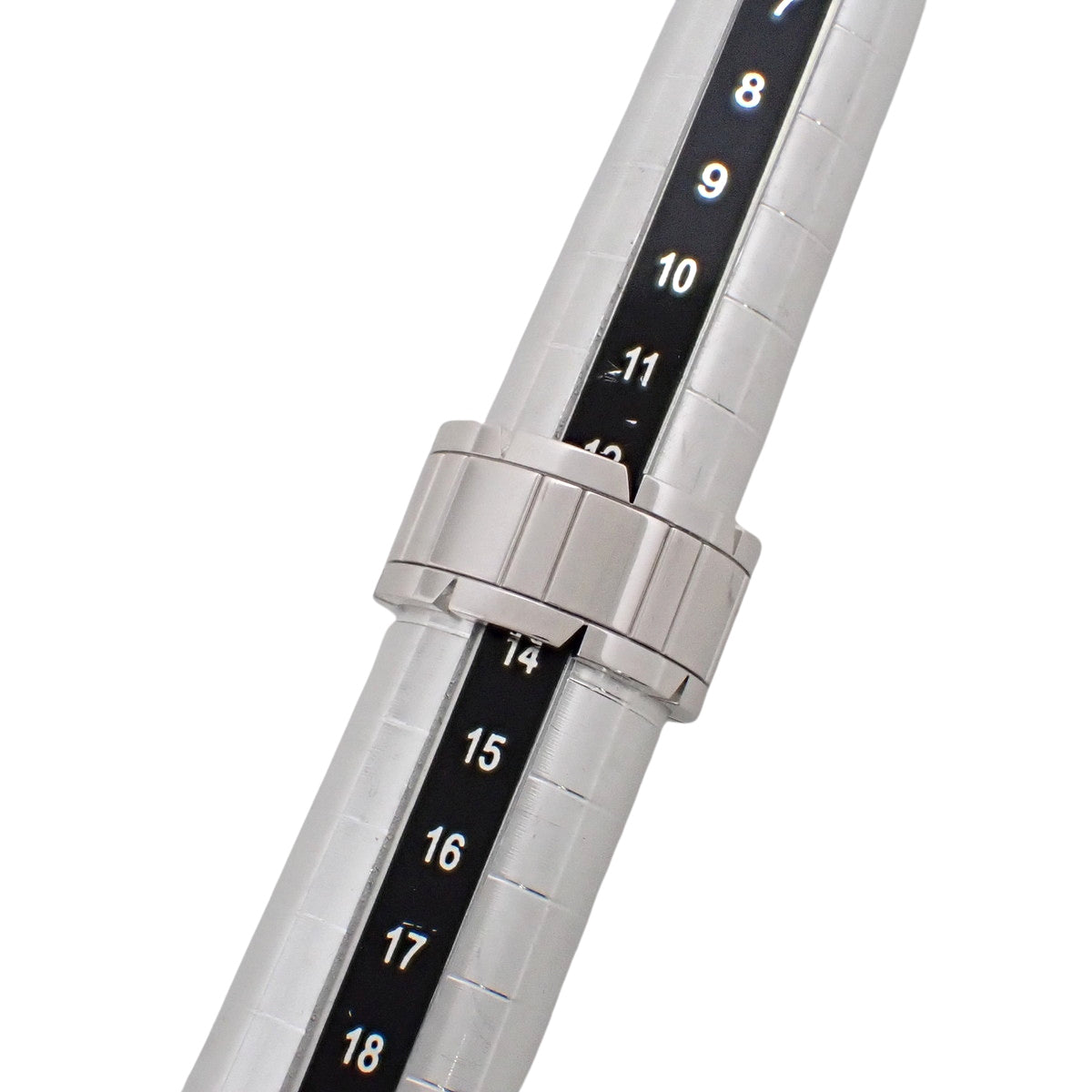 タンクフランセーズ ラージ リング ホワイトゴールド K18WG 53 13.9g