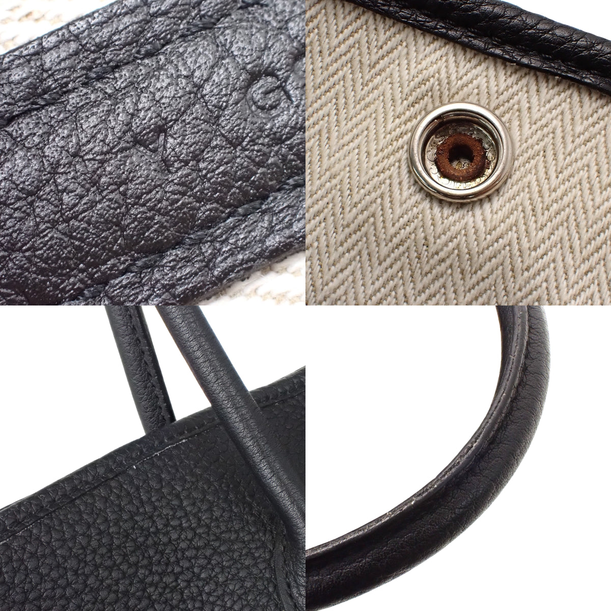 ガーデンパーティPM ネゴンダ ブラック シルバー金具 Y刻印