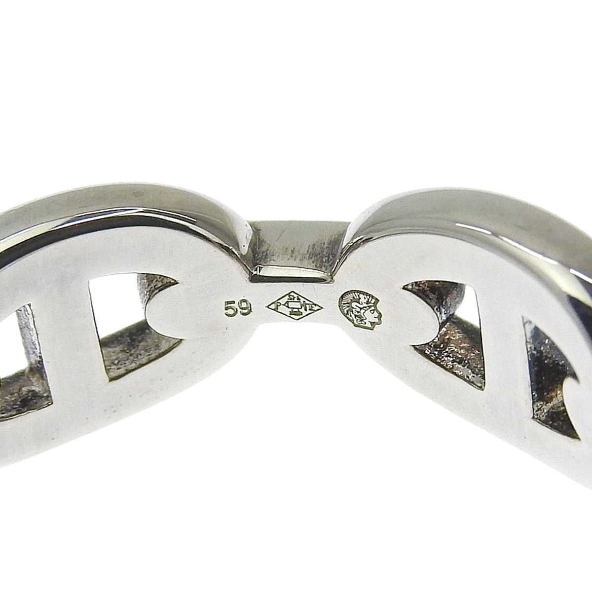 Chaine d'Ancre Enchainee PM Ring Silver SV925 59