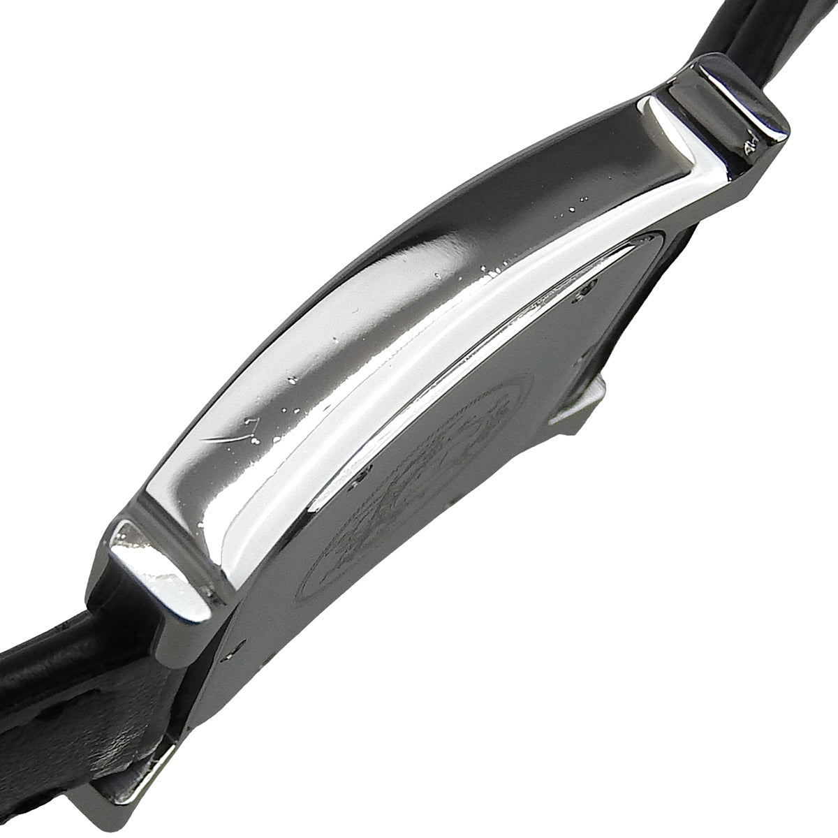 Hウォッチ HH1.710 SS/革 ブラック クオーツ メンズ