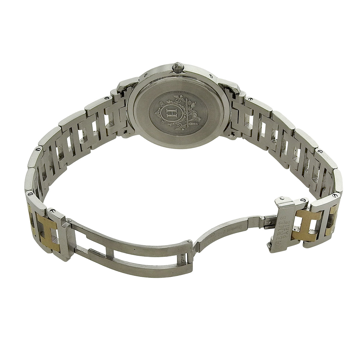 Clipper CL6.720 SS/GP White Quartz Unisex