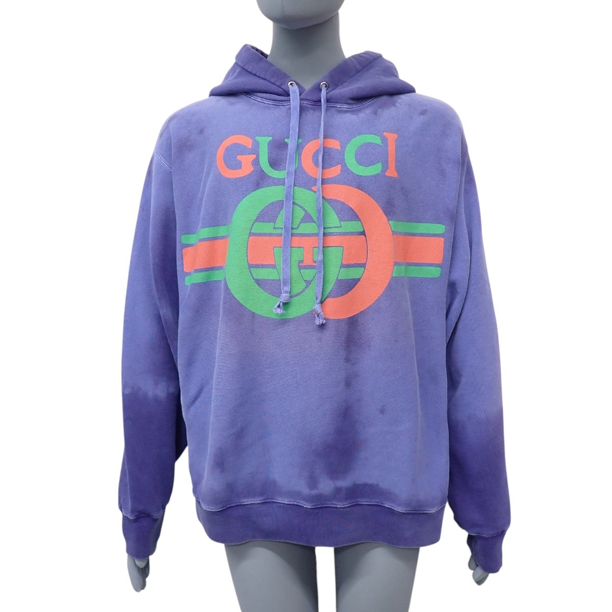Interlocking G logo hoodie L