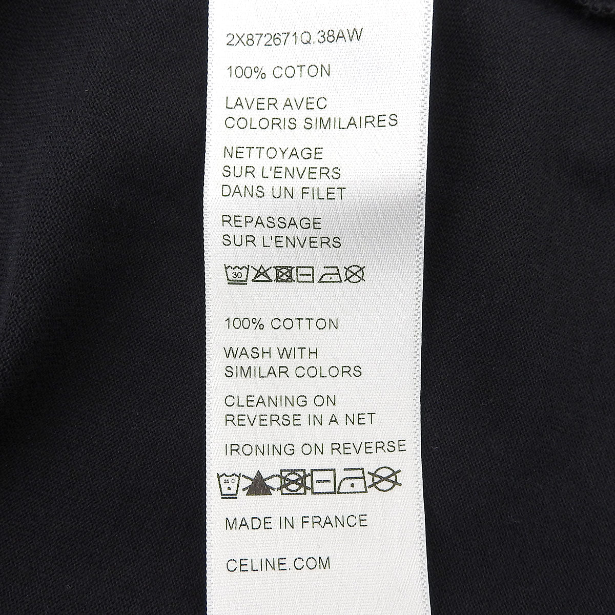 CELINE PARIS Tシャツ XS
