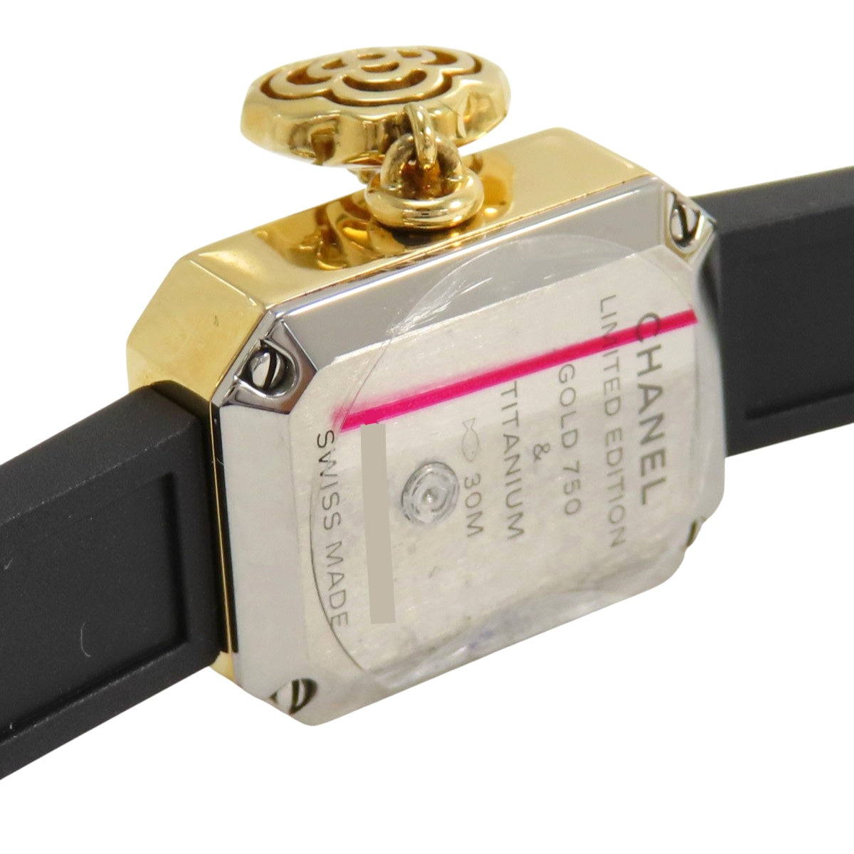Première Camélia Limited Edition of 1000 pieces, H6361, YG/TI, Black, Quartz, Ladies'