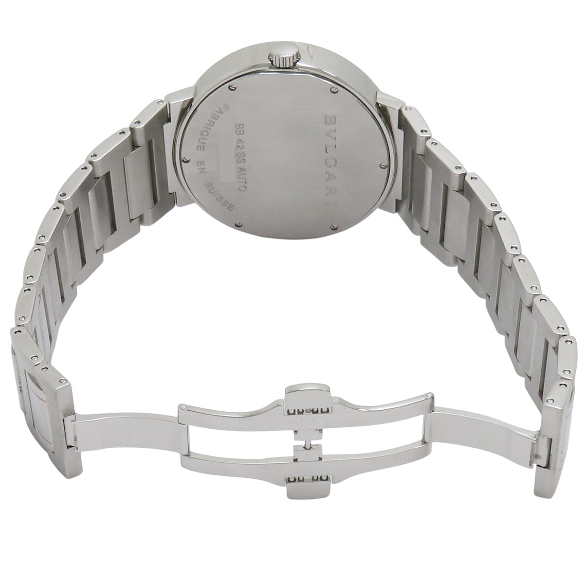 BVLGARI ブルガリブルガリ BB42WSSD SS ホワイト 自動巻き メンズ