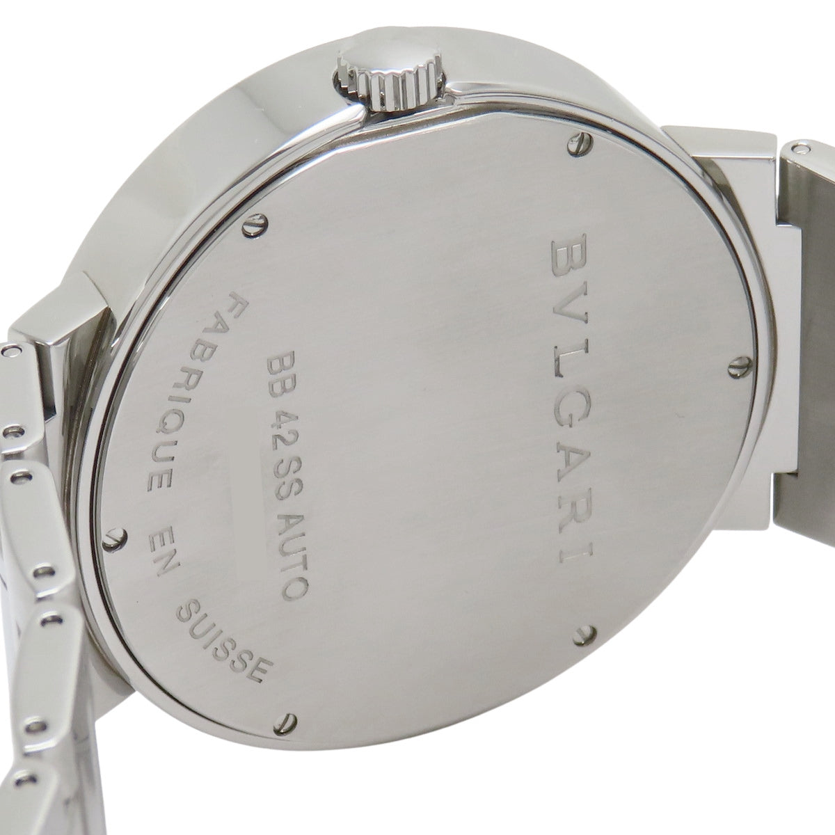 BVLGARI ブルガリブルガリ BB42WSSD SS ホワイト 自動巻き メンズ