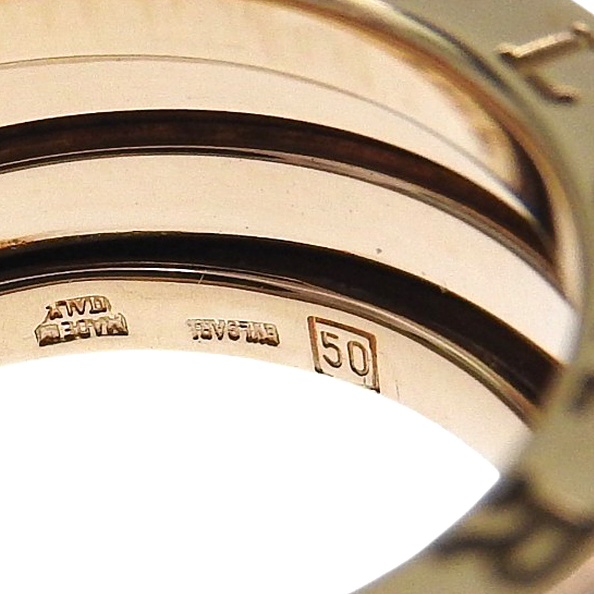 B.zero1 Ring, 18K Yellow Gold, Size 50, 11.2g
