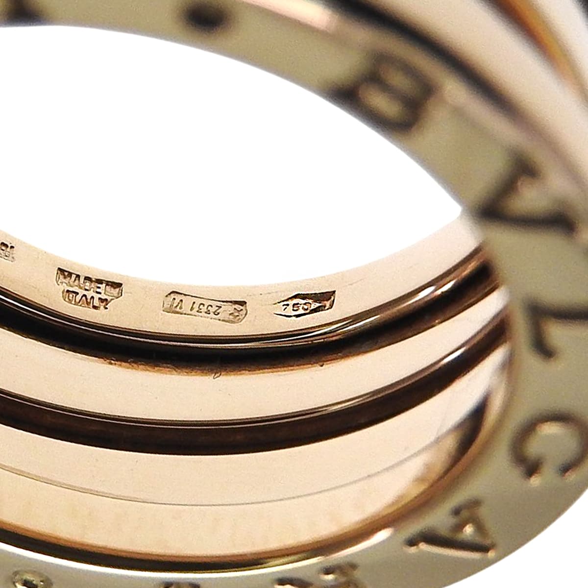 B.zero1 Ring, 18K Yellow Gold, Size 50, 11.2g
