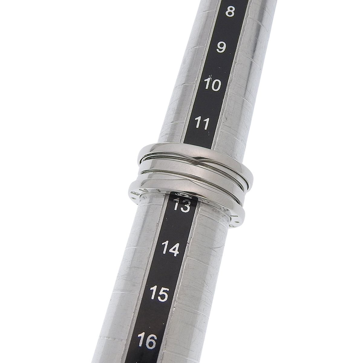 B.zero1 ring, 18K white gold, size 53, 9.2g