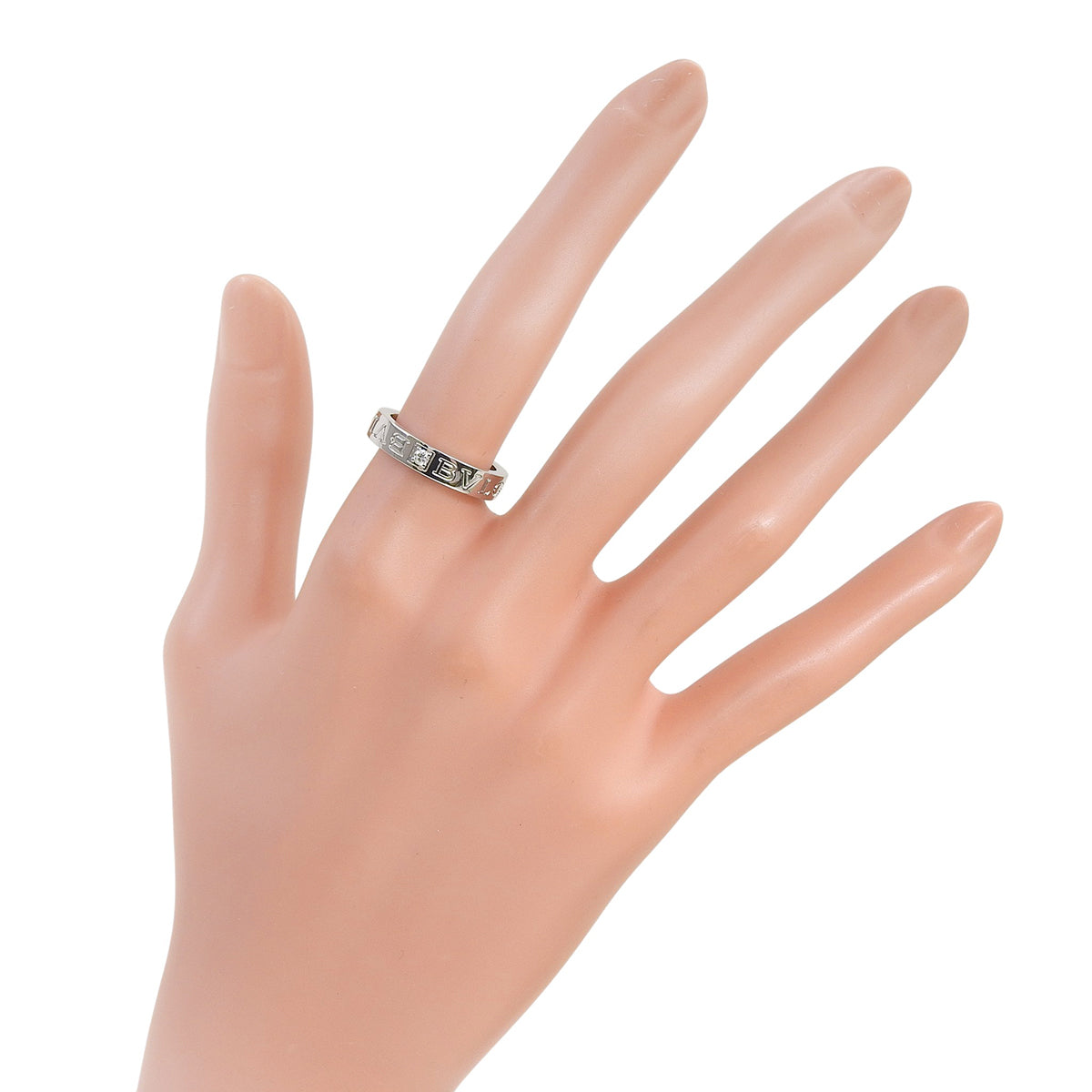 BVLGARI BVLGARI Ring, Diamond, White Gold, 18K WG, Size 12.5 (52.5), 7.1g