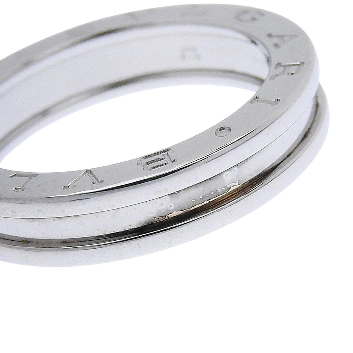 B.zero1 ring, 18K white gold, size 57, 6.6g