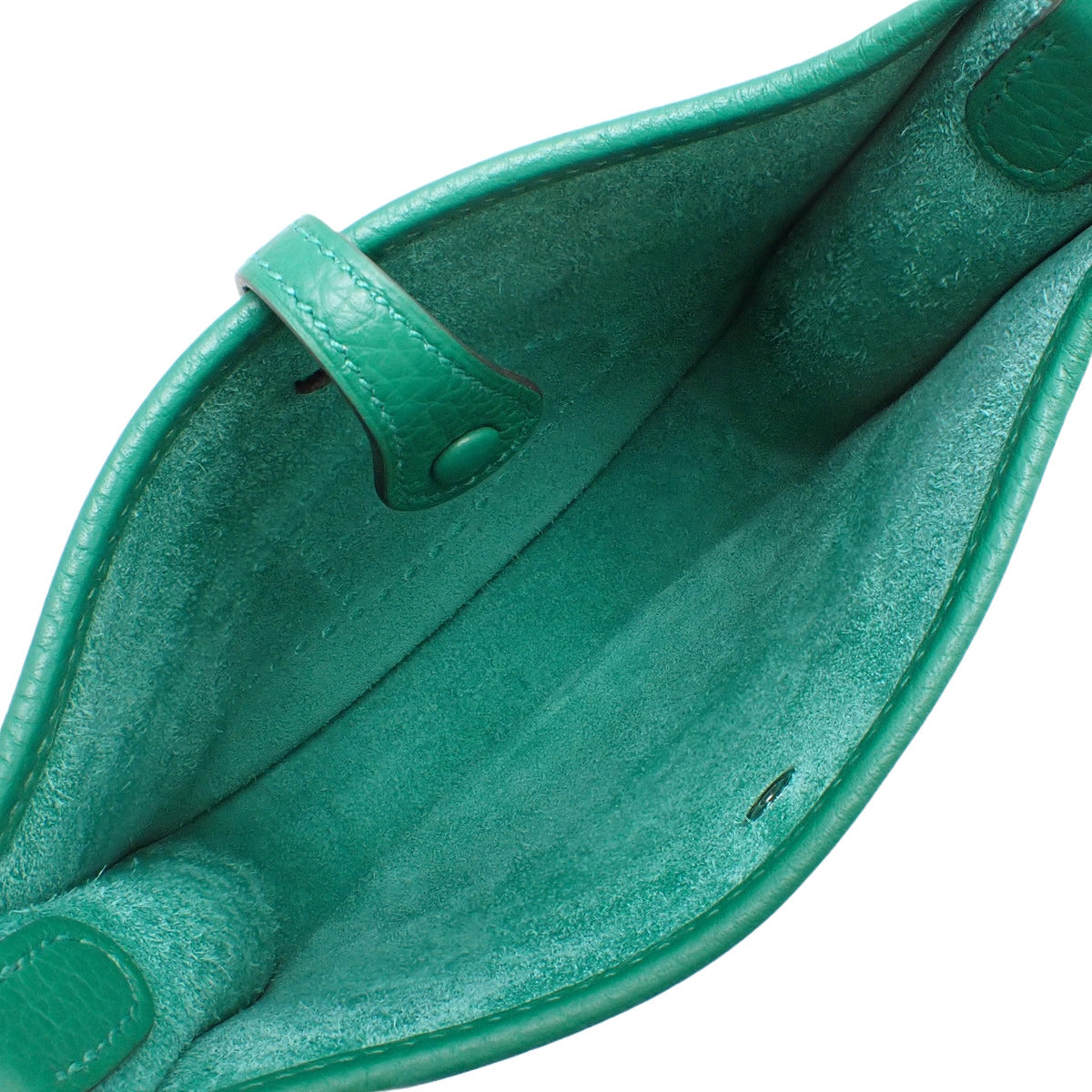 Evelyne Amazon TPM Taurillon Clemence Palladium hardware Vert Vertigo Silver hardware W stamp